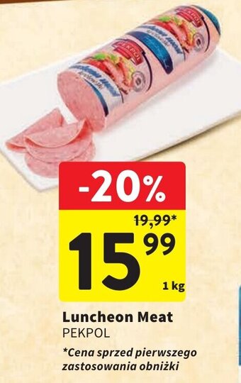 Intermarche Luncheon Meat PEKPOL 1kg oferta