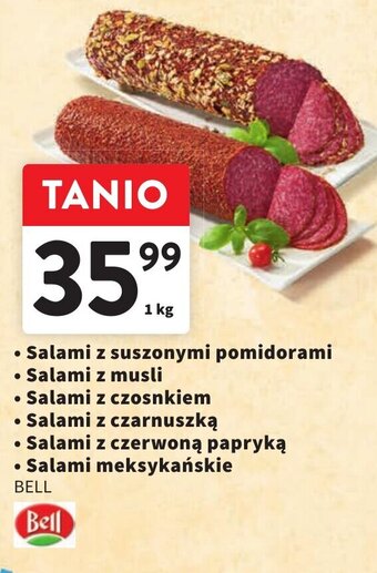 Intermarche Salami BELL 1kg oferta