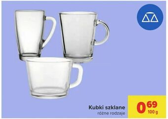 Carrefour Kubki szklane oferta