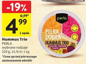 Intermarche Hummus Trio PERLA 210 g oferta