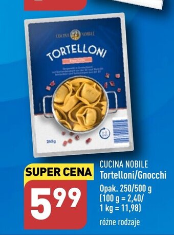 ALDI Tortelloni/Gnocchi 250/500 g oferta