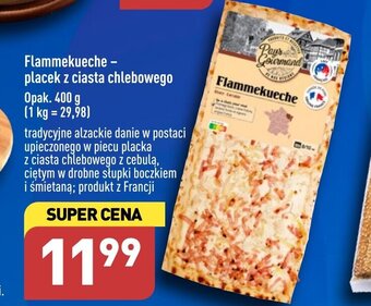 ALDI Flammekueche - placek z ciasta chlebowego 400 g oferta