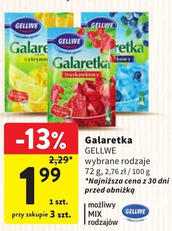 Intermarche Galaretka GELLWE 72g oferta