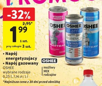 Intermarche Napój energetyzujacy / Napój gazowany OSHEE 0,25 l oferta