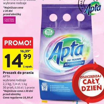 Intermarche Proszek do prania APTA 2,1 kg oferta