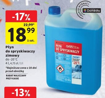 Intermarche Płyn do spryskiwaczy zimowy 4 l oferta