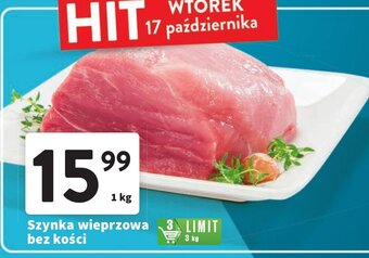 Intermarche Szynka wieprzowa bez kości 1 kg oferta