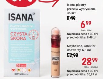 Rossmann Isana, plastry przeciw wypryskom, 36 szt. oferta