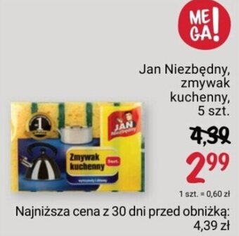 Rossmann Jan Niezbędny, zmywak kuchenny, 5 szt. oferta