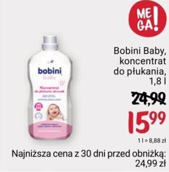 Rossmann Bobini Baby, koncentrat do płukania, 1,8 l oferta