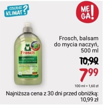 Rossmann Frosch, balsam do mycia naczyń, 500 ml oferta