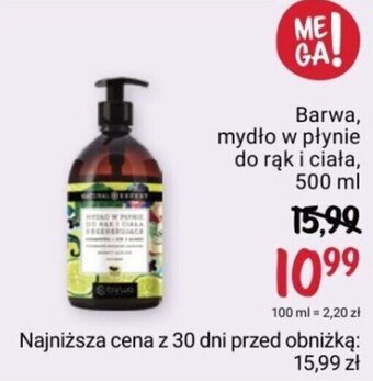 Rossmann Barwa, mydło w płynie do rąk i ciała, 500 ml oferta