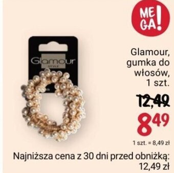 Rossmann Glamour gumka do włosów 1 szt. oferta