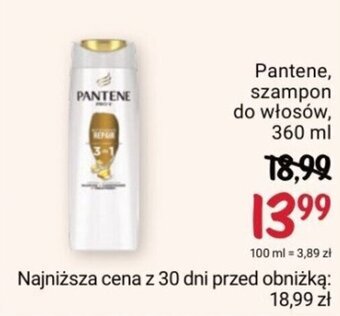 Rossmann Pantene szampon do włosów 360 ml oferta