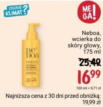 Rossmann Neboa wcierka do skóry głowy 175 ml oferta
