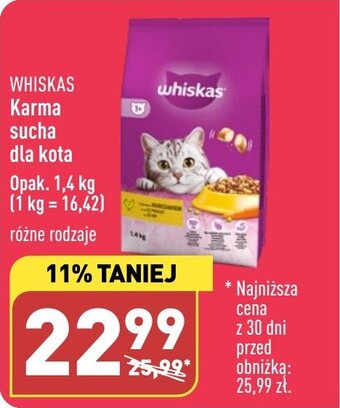 ALDI Karma sucha dla kota 1,4 kg oferta