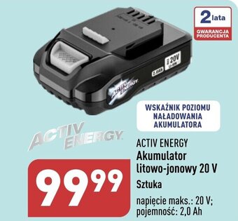 ALDI Akumulator litowo-jonowy 20 V oferta