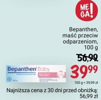 Rossmann Bepanthen, maść przeciw odparzeniom, 100g oferta