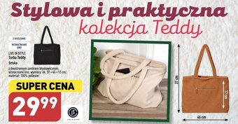 ALDI Torba Teddy oferta