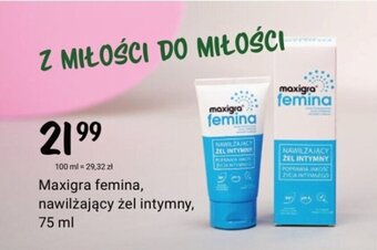 Maxigra femina, nawilżający żel intymny, 75 ml