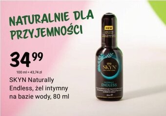 Rossmann SKYN Naturally Endless, żel intymny na bazie wody, 80 ml oferta