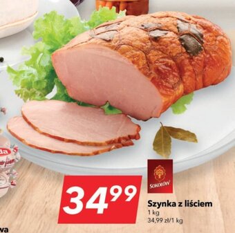 Lewiatan Sokołów Szynka z liściem 1kg oferta
