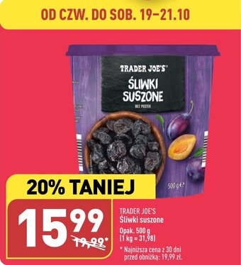 ALDI Śliwki suszone 500 g oferta