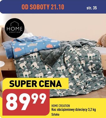 ALDI Koc obciążeniowy dziecięcy 3,2 kg oferta