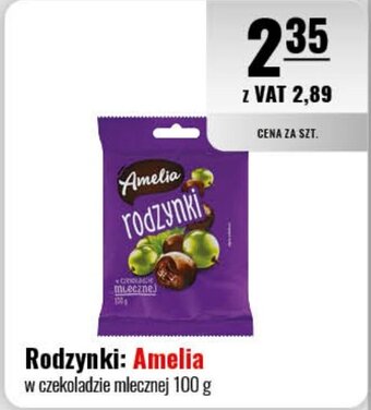 Eurocash Rodzynki: Amelia 100 g oferta