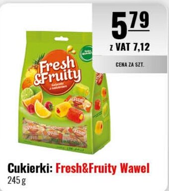 Eurocash Cukierki: Fresh&Fruity Wawel 245 g oferta