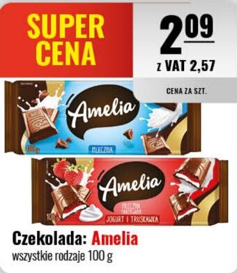 Eurocash Czekolada: Amelia 100 g oferta