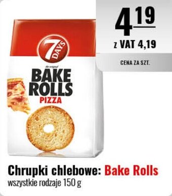 Eurocash Chrupki chlebowe: Bake Rolls 150 g oferta