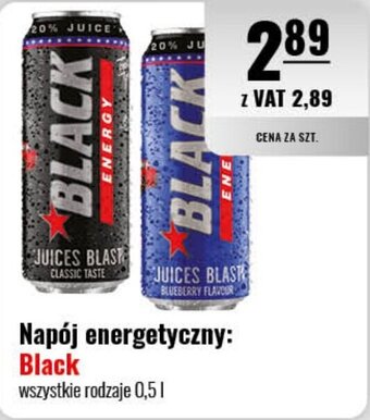 Eurocash Napój energetyczny: Black 0,5 l oferta
