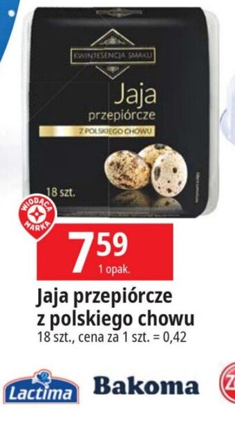 E.Leclerc Jaja przepiórcze z polskiego chowu 18 szt. oferta