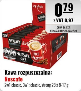 Eurocash Kawa rozpuszczalna: Nescafe 28 x 8-17 g oferta