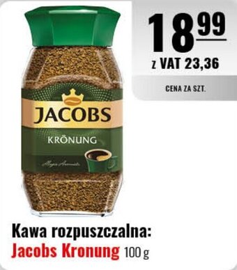 Eurocash Kawa rozpuszczalna: Jacobs Kronung 100 g oferta