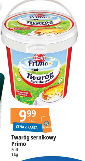 E.Leclerc Twaróg sernikowy Primo Zott 1 kg oferta