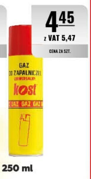 Eurocash GAZ 250 ml oferta