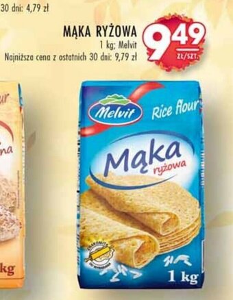 Stokrotka MĄKA RYŻOWA 1 kg Melvit oferta