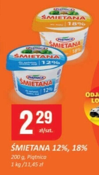 Chorten ŚMIETANA 12%, 18% 200 g oferta