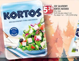 Stokrotka SER SAŁATKOWY KORTOS NATUREK 160g Turek oferta