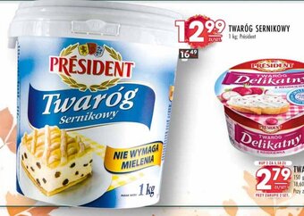 Stokrotka TWARÓG SERNIKOWY 1 kg Président oferta
