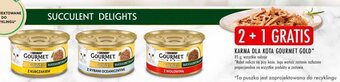 Stokrotka KARMA DLA KOTA GOURMET GOLD 85g oferta