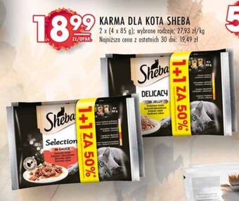 Stokrotka KARMA DLA KOTA SHEBA 4x85g oferta