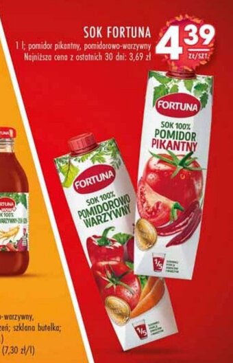 Stokrotka SOK FORTUNA 1l oferta