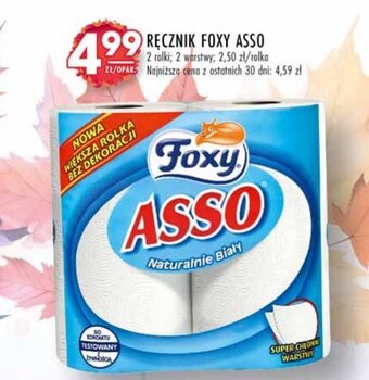 Stokrotka RECZNIK FOXY ASSO 2 rolki oferta
