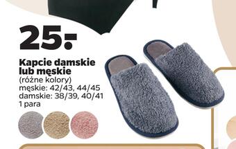 Netto Kapcie damskie lub męskie oferta