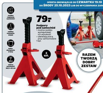Netto Podpory pod samochód oferta