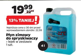 Netto Płyn zimowy do spryskiwaczy oferta
