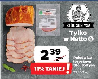 Netto Polędwica łososiowa stół sołtysa oferta